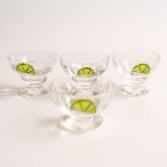 Mud Pie Other - Mud Pie 4 NWT Footed Stemless Margarita Recipe Clear Glass 4" Tall x 5" Diameter